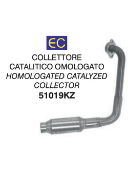 Kolektor Arrow z katalizatorem - Yamaha YZF-R 125 / MT 125 [21-22]