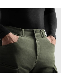 Jeansy motocyklowe Rebelhorn Faster zielone