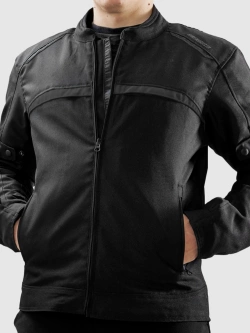 Kurtka motocyklowa tekstylna Ozone Neo czarna