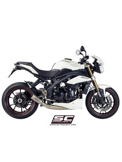 Tłumik CR-T Slip-on SC-Project do Triumph SPEED TRIPLE 1050 [11-15]