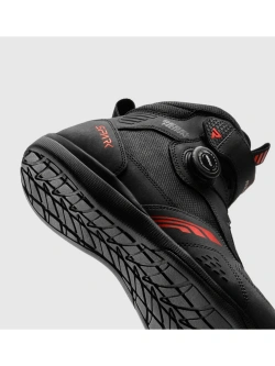 Buty motocyklowe Rebelhorn Spark 3 czarno-czerwone