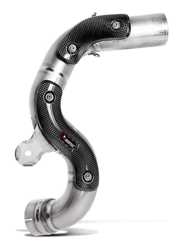 Rura łącząca Akrapović do BMW R Nine T (14-16) tytan z osłoną