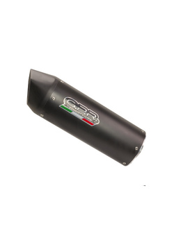 Tłumik G.P.R Furore Evo4 Nero [Slip-On, Black Aluminium] - Honda NC 750 X / S Dct [16-20] e4