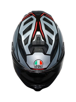 Kask integralny AGV K7 Jaeger czarno-srebrny