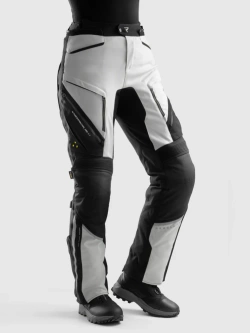 Spodnie motocyklowe damskie tekstylne Rebelhorn Hardy 3.0 czarno-szare
