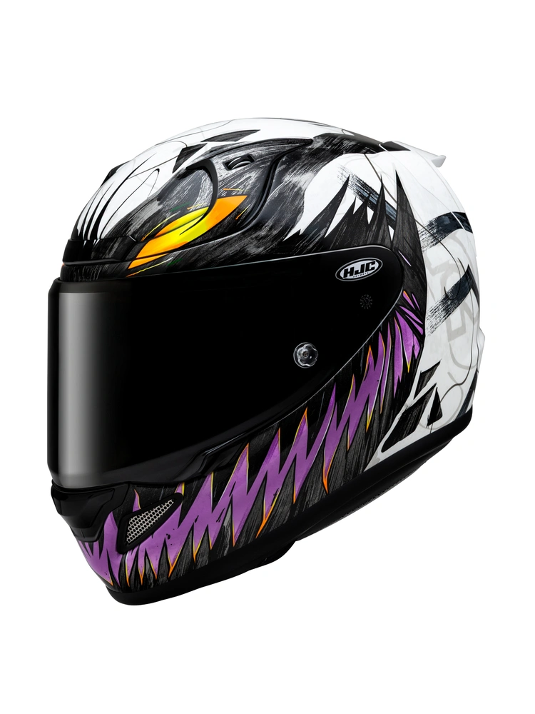 Kask integralny HJC RPHA 12 Anti Venom 2 Marvel czarno-biały