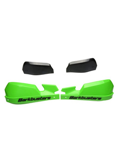 Handbary Barkbusters VPS + zestaw mocujący do Triumph Scrambler 1200XE / XC (19-23) zielone