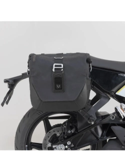 Zestaw sakw bocznych Legend Gear LC2 ze stelażami SW-Motech Husqvarna Svartpilen (23-)/ Vitpilen 401 (23-25) czarne [poj.: 2 x 13,5 L]