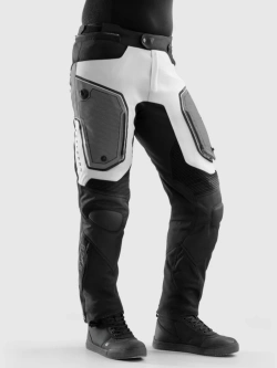 Spodnie motocyklowe tekstylne Rebelhorn Borg II czarno-szare