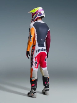 Bluza cross Alpinestars MX Racer Portl czerwono-szara
