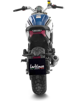 Tłumik motocyklowy LeoVince LV-10 [Slip-On, Stainless Steel] do CF Moto 700 CL-X Heritage / Sport (21-23)