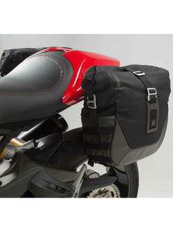 Zestaw sakw bocznych LEGEND GEAR LC2 Black Edition ze stelażami SW-MOTECH do Ducati Monster 1200/S (16-)