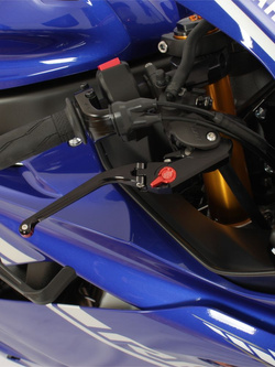 Klamka hamulca GILLES MPBL-03 Aprilia/ Ducati/ Harley Davidson/ Honda/ Indian/ Kawasaki/ KTM/ Moto Guzzi/ Triumph (wybrane modele) aluminiowa czarna