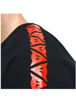 Bluza Dainese Stripes czarno-czerwona
