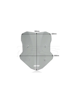 Szyba motocyklowa WRS Standard BMW F 900 XR (20-) mocno przyciemniana