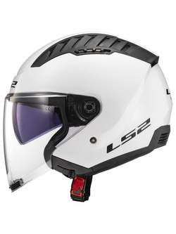 Kask otwarty LS2 OF600 Copter II Solid biały