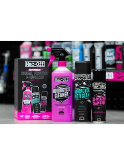 Zestaw do konserwacji motocykla Muc-Off [zestaw 3 elementów]