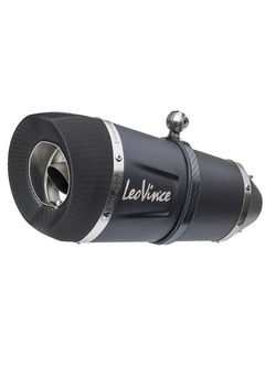 Pełny układ wydechowy LeoVince FACTORY S BLACK EDITION [Stainless Steel] do Yamaha YZF-R7 (21-)