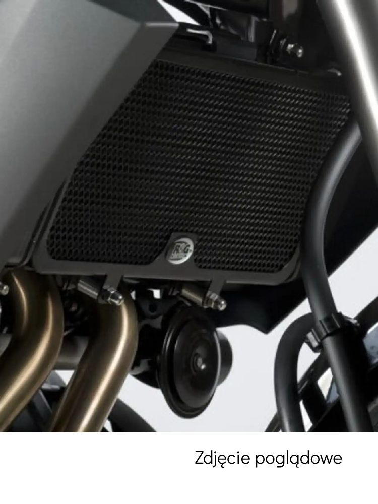 Osłona chłodnicy R&G aluminiowa do Kawasaki ER6F/ER6N (09-)/ Versys 650 (10-14) zielona
