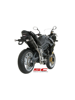 Tłumik owalny (Wysoka pozycja) SC-Project do Triumph TIGER 1050 [07-12]