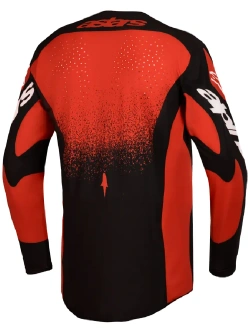 Bluza cross Alpinestars MX Techstar Swan czarno-biało-czerwona