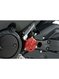 Pokrywa miski olejowej PUIG do Yamaha T-Max 530 / SX / DX 12-18, T-MAX 560 czerwona