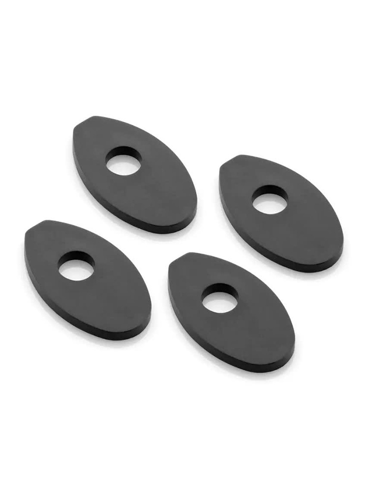 Zestaw montażowy do kierunkowskazów Rizoma do wybranych modeli MV Agusta (4 sztuki w zestawie) czarny