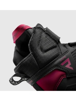 Buty motocyklowe Rebelhorn Core czarno-różowe