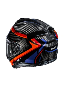 Kask integralny HJC F72 Carbon Kairo czarno-pomarańczowy