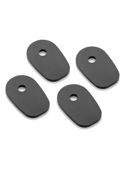 Zestaw montażowy do kierunkowskazów Rizoma do wybranych modeli Kawasaki/ Yamaha (4 sztuki w zestawie) czarne