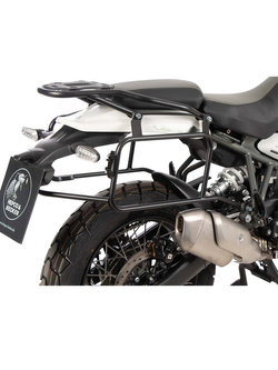 Stelaż kufrów bocznych Hepco&Becker Royal Enfield Himalayan 450 (24-) montowany na stałe czarny