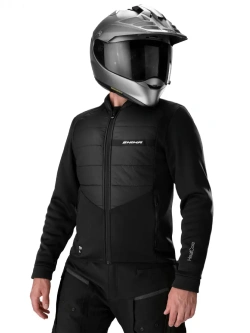 Kurtka motocyklowa tekstylna Shima Hero 3.0 G2 szaro-czerwona