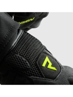 Rękawice motocyklowe letnie Rebelhorn Core czarno-szare-fluo