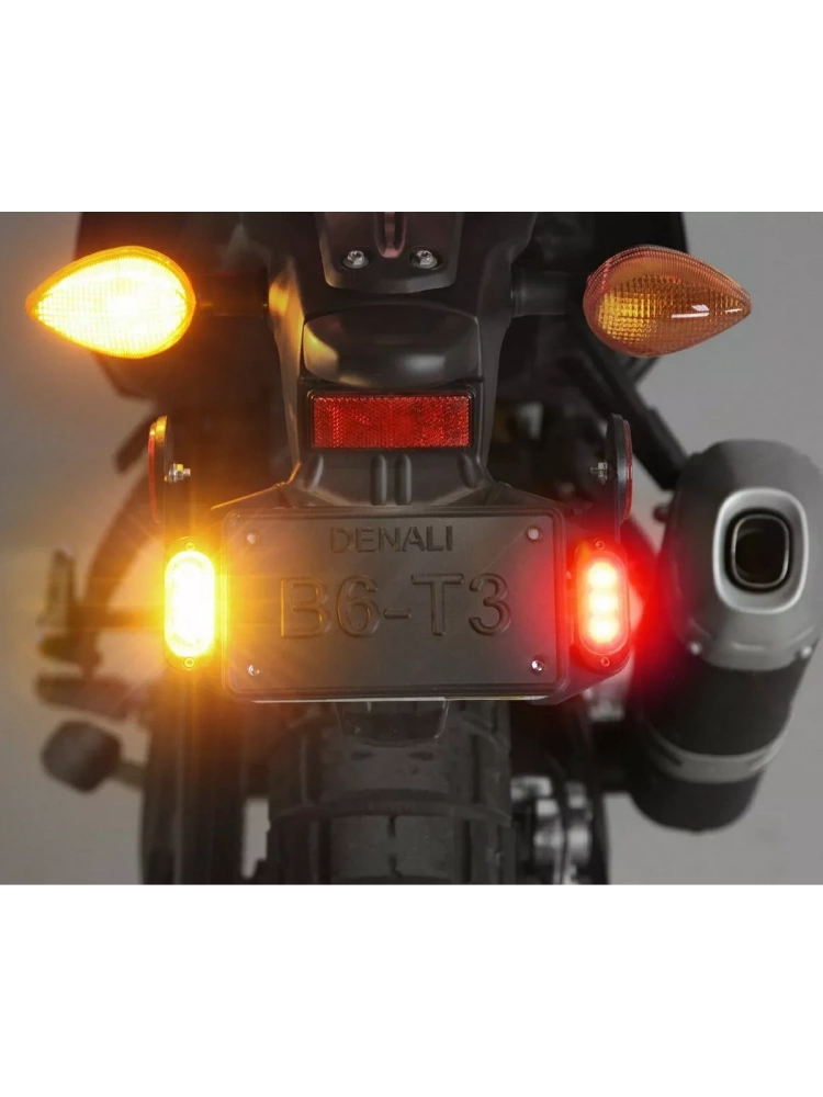 Mocowanie kierunkowskazów Denali T3 do tablicy rejestracyjnej