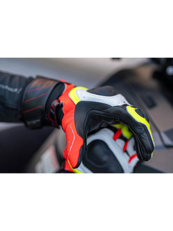 Rękawice motocyklowe Shima ST-3 fluo