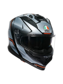 Kask integralny AGV K7 Jaeger czarno-srebrny