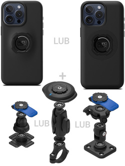 Zestaw 360 Quad Lock: etui na telefon iPhone 15 Pro Max + wybrane komponenty