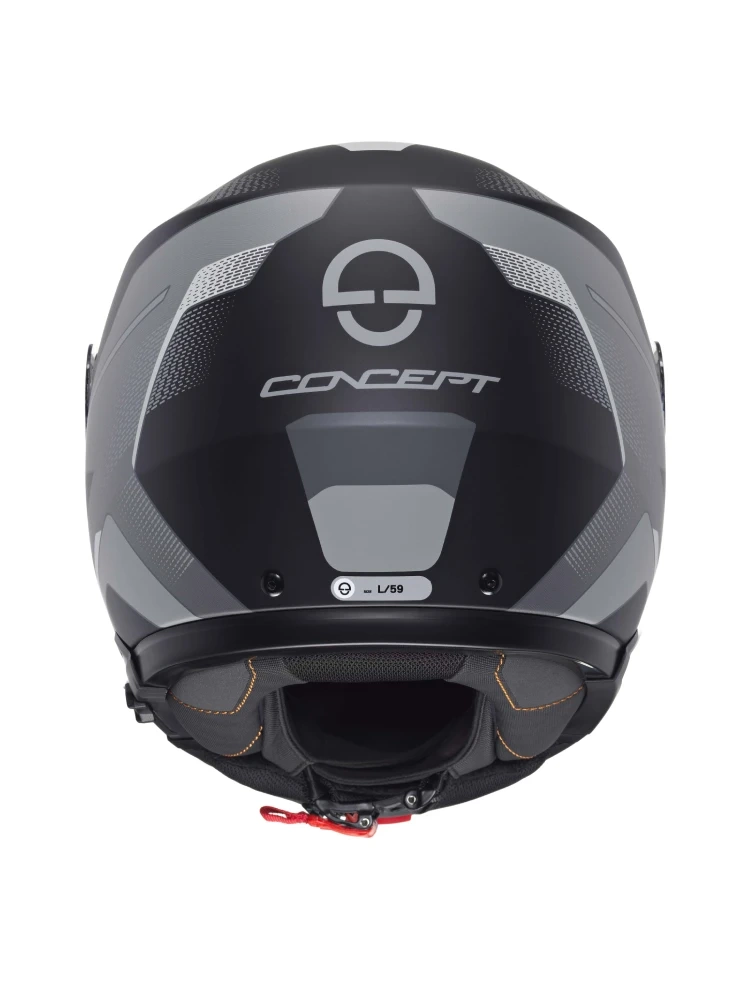Kask szczękowy Schuberth Concept Tracer czarno-szary