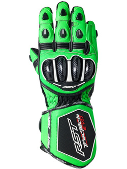 Rękawice motocyklowe skórzane RST Tractech Evo 4 Neon