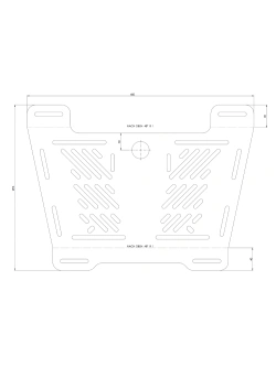 Poszerzenie bagażnika Hepco&Becker Yamaha MT-09/Y-AMT/SP (24-) 
