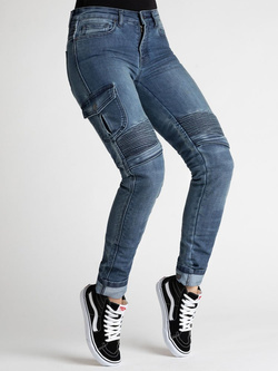 Damskie spodnie jeansowe Broger Ohio Lady niebieskie
