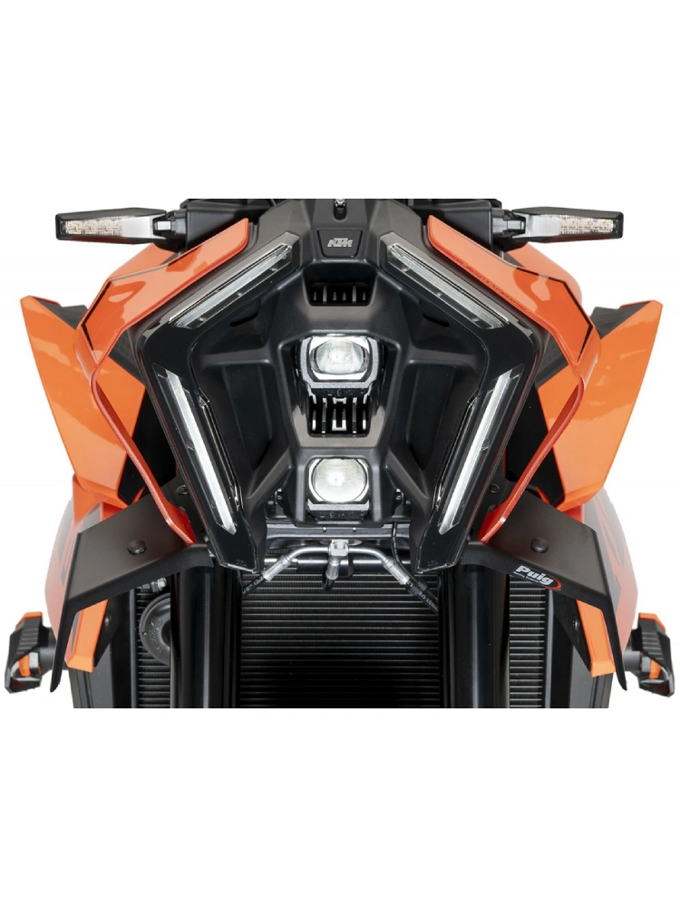 Boczne spoilery dociskowe Puig KTM Duke/ R (24-) czarne matowe