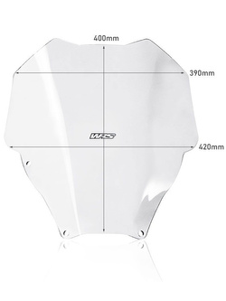 Szyba motocyklowa WRS Sport Honda Forza 125/ 350 (21-24) przezroczysta