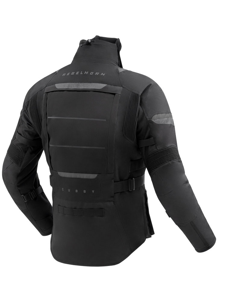 Kurtka motocyklowa tekstylna Rebelhorn Cubby V czarna