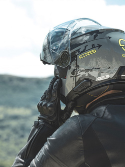 Kask szczękowy Schuberth C5 Globe szary