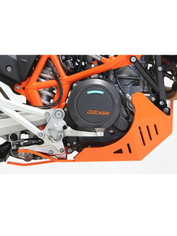 Płyta pod silnik AXP Racing Enduro KTM 690 Enduro R/690 SMC R (09-25) pomarańczowa