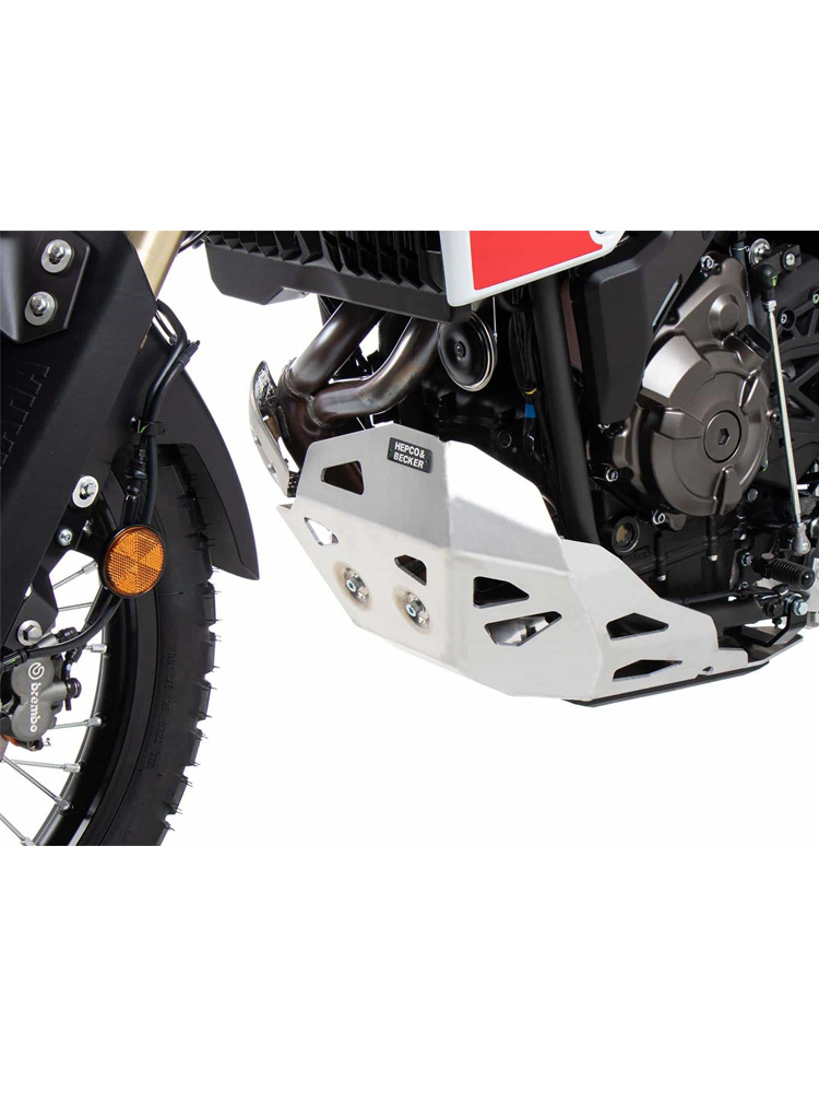 Osłona silnika / płyta pod silnik Hepco&Becker Yamaha Tenere 700/Rally (21-24) srebrna