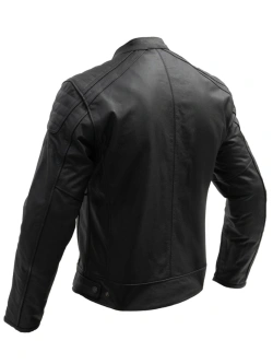 Kurtka motocyklowa skórzana Broger Legend czarna