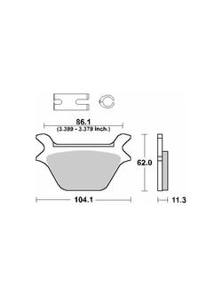 KLOCKI HAMULCOWE SBS 669 H.HF