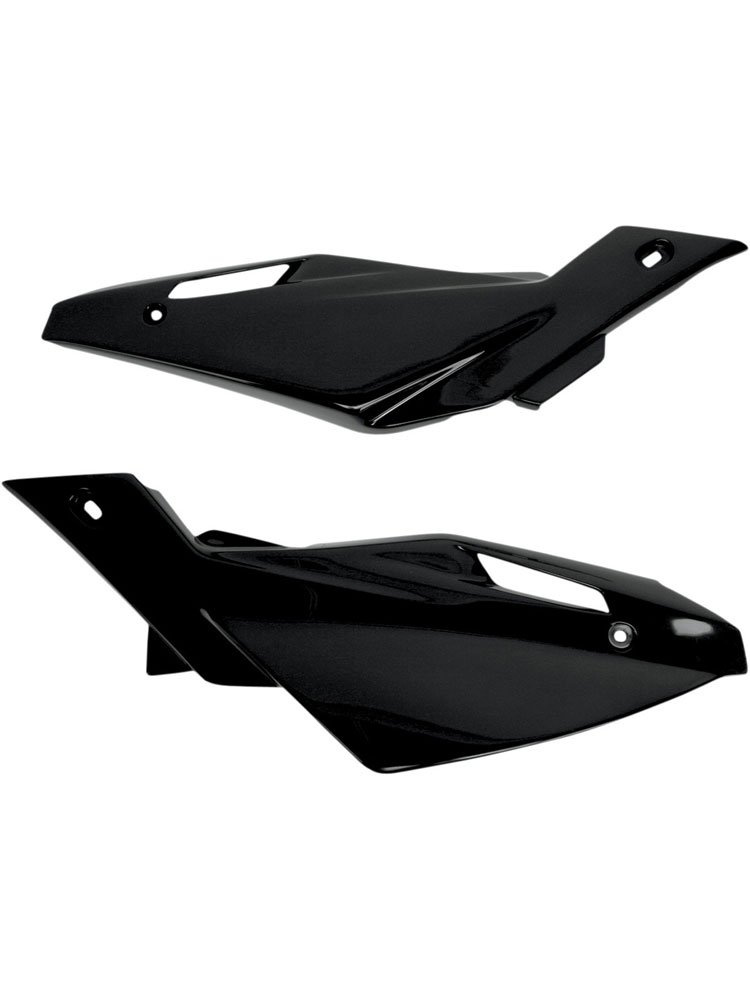 Osłony boczne tylnie UFO do Husqvarna TC 250/310 (08-13), TE-TX 250 (08-13), TE 310 (08-13) czarne